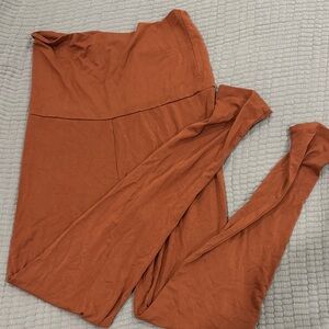 Rust Orange Leggings